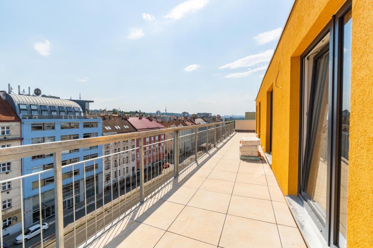 One Bedroom Penthouse # 82 In The Brand New Building Close To The Center With Free Parking 公寓 布拉格